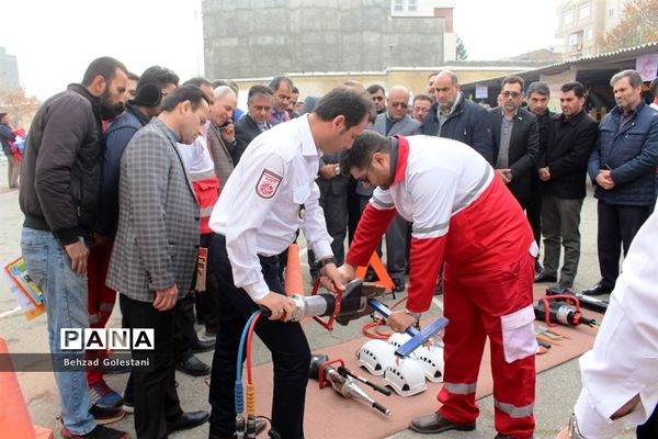 بیست و یکمین مانور سراسری زلزله در ارومیه