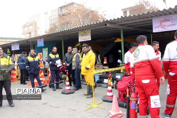 بیست و یکمین مانور سراسری زلزله در ارومیه