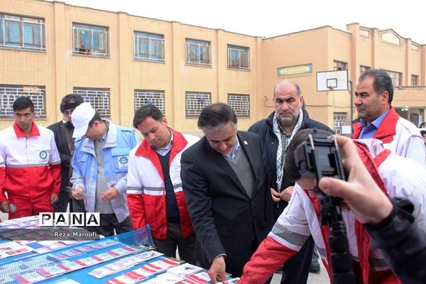 بیست و یکمین مانور سراسری زلزله در ارومیه