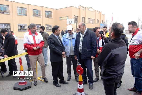 بیست و یکمین مانور سراسری زلزله در ارومیه