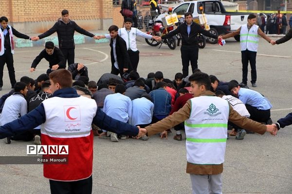 بیست و یکمین مانور سراسری زلزله در ارومیه