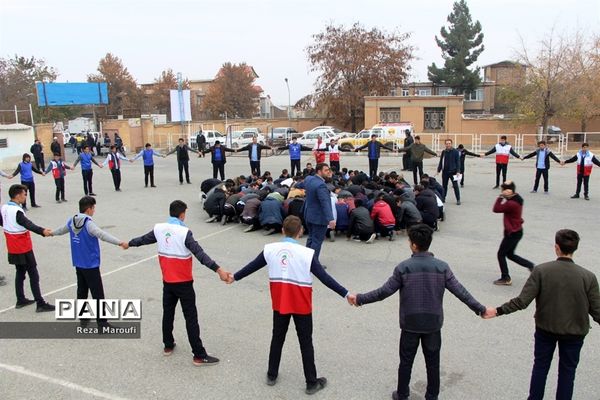 بیست و یکمین مانور سراسری زلزله در ارومیه