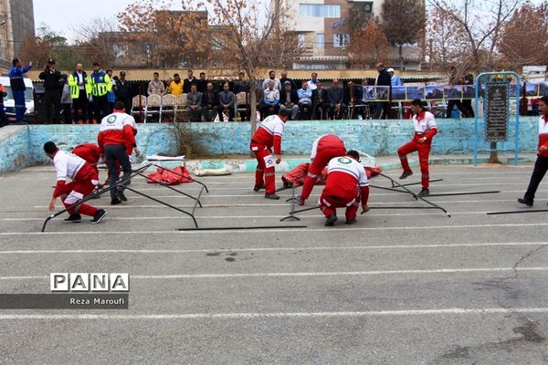 بیست و یکمین مانور سراسری زلزله در ارومیه
