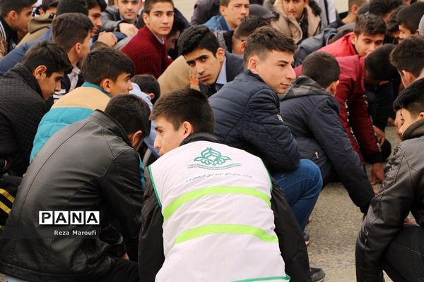 بیست و یکمین مانور سراسری زلزله در ارومیه