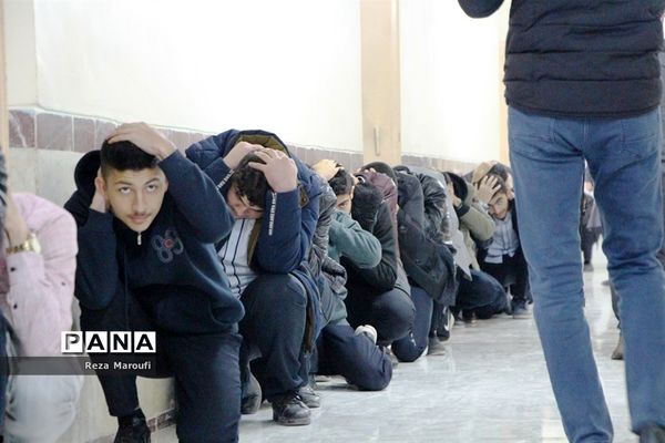 بیست و یکمین مانور سراسری زلزله در ارومیه