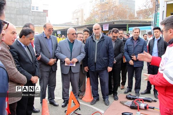 بیست و یکمین مانور سراسری زلزله در ارومیه