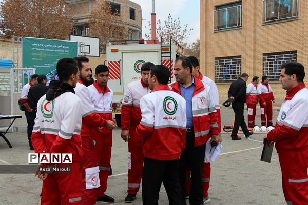 بیست و یکمین مانور سراسری زلزله در ارومیه