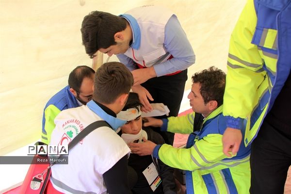 بیست و یکمین مانور سراسری زلزله در ارومیه