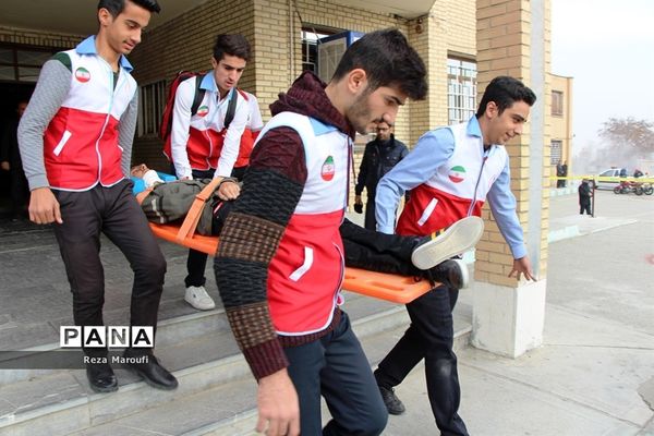 بیست و یکمین مانور سراسری زلزله در ارومیه