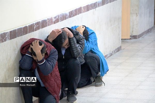 بیست و یکمین مانور سراسری زلزله در ارومیه