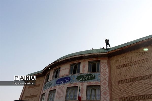 بیست و یکمین مانور سراسری زلزله درشهرستان ورامین