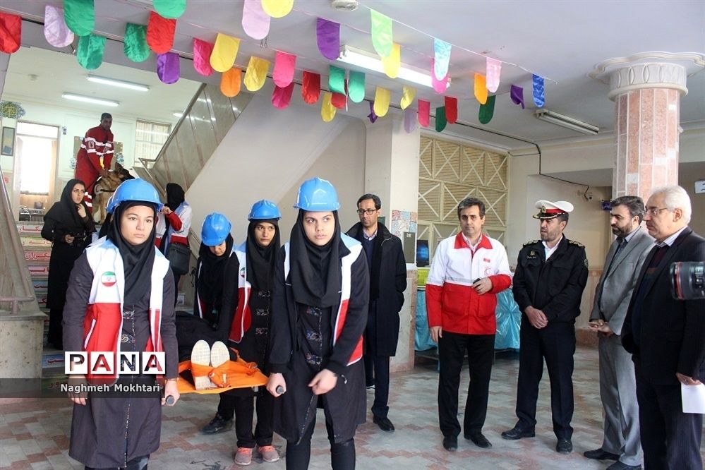 بیست و یکمین مانور سراسری زلزله درشهرستان ورامین