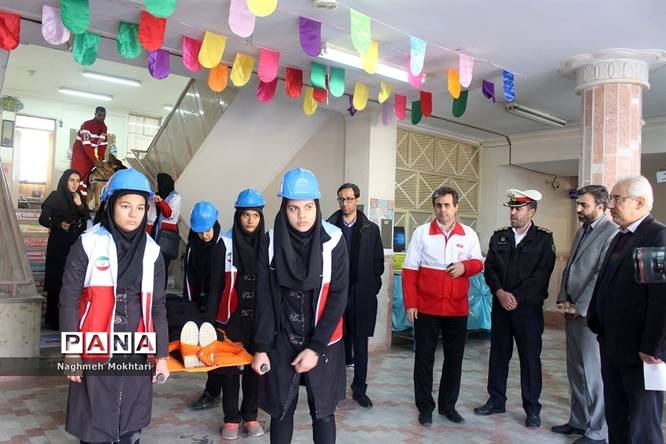 بیست و یکمین مانور سراسری زلزله درشهرستان ورامین