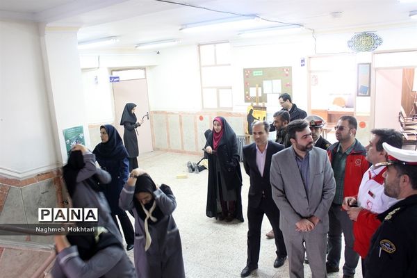 بیست و یکمین مانور سراسری زلزله درشهرستان ورامین