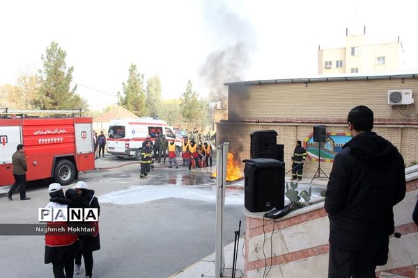 بیست و یکمین مانور سراسری زلزله درشهرستان ورامین