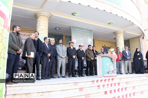 بیست و یکمین مانور سراسری زلزله درشهرستان ورامین
