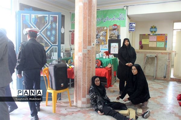 بیست و یکمین مانور سراسری زلزله درشهرستان ورامین