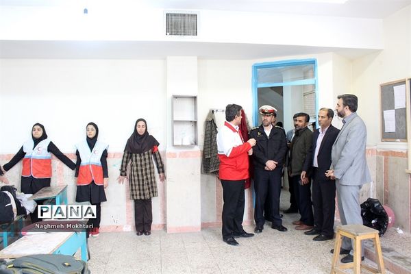 بیست و یکمین مانور سراسری زلزله درشهرستان ورامین