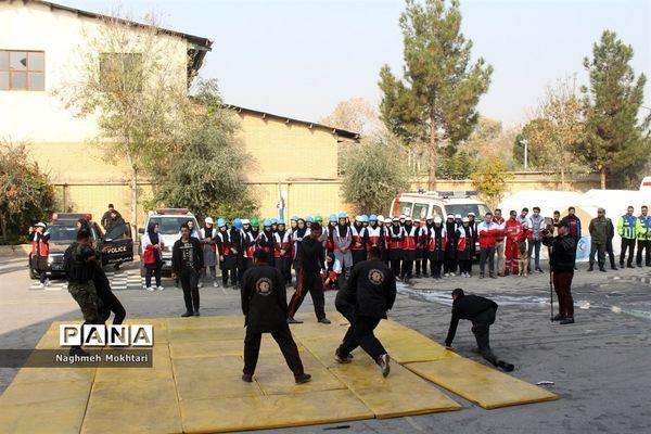 بیست و یکمین مانور سراسری زلزله درشهرستان ورامین