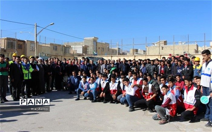 بیست و یکمین مانور سراسری زلزله در اصفهان برگزار شد
