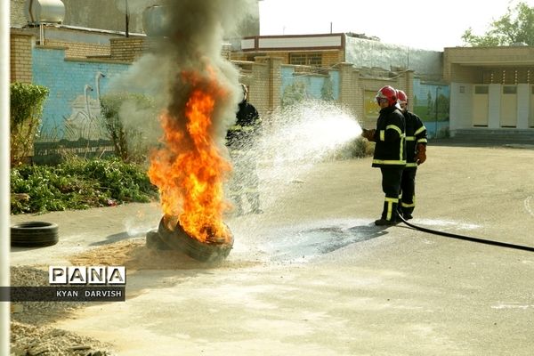 بیست ویکمین مانور سراسری زلزله در شهرستان امیدیه