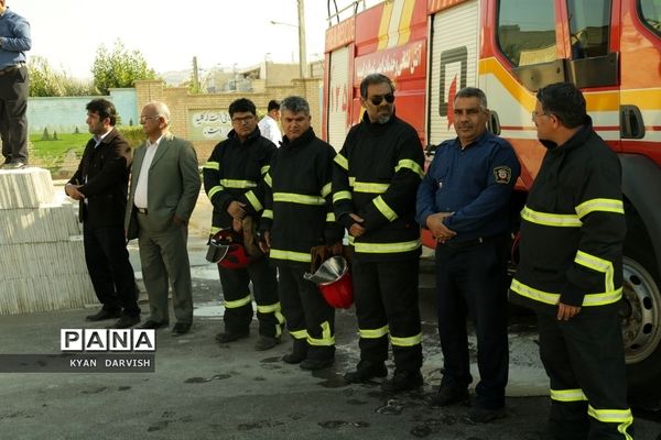 بیست ویکمین مانور سراسری زلزله در شهرستان امیدیه