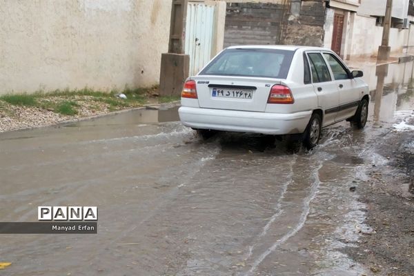 بارندگی شدید امروز در بوشهر