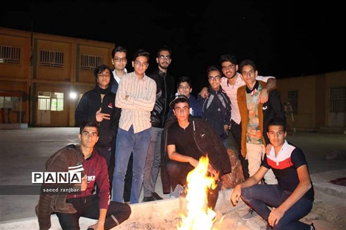 برگزاری اردوی درون مدرسه‌ای دانش‌آموزان آموزشگاه نمونه امام رضا بافق