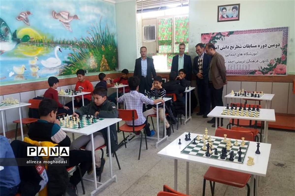 برگزاری مسابقات شطرنج آموزشگاهی‌ در نی ریز