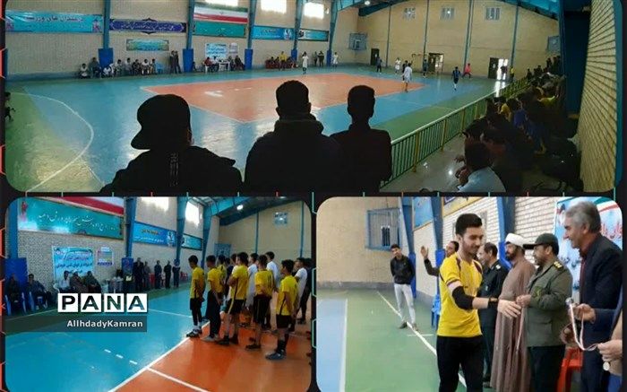 فینال مسابقات فوتسال دانش آموزان پسرمتوسطه دوم کاشمر برگزار شد