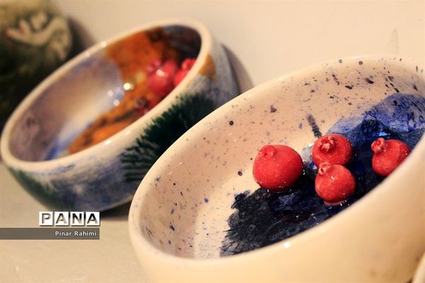 نمایشگاه شب چله در موزه زنده سفال تبریز