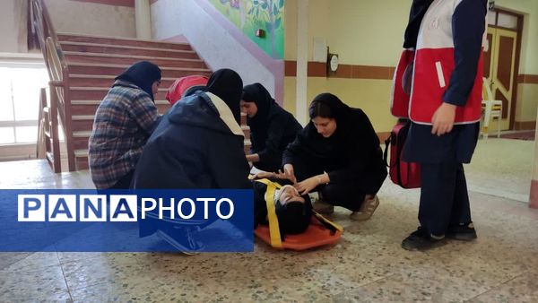 آژیر مانور سراسری زلزله در املش به صدا درآمد