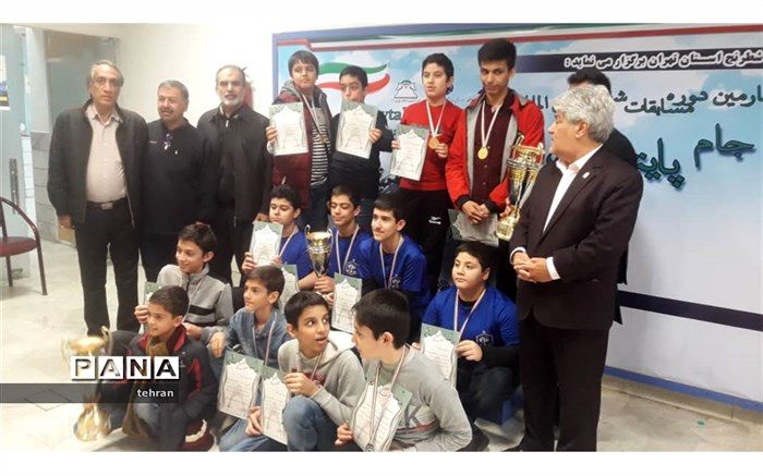 کسب مقام سوم شطرنج توسط دانش آموزان منطقه 13 شهرتهران