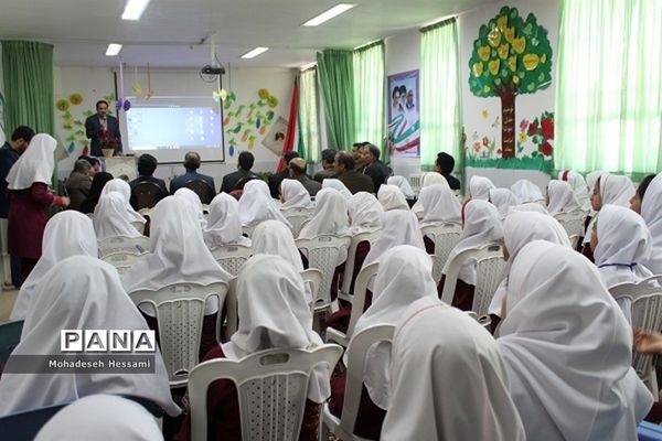مراسم نمادین روز جهانی خاک دبستان یونس فاطمی