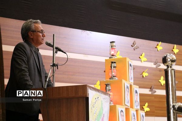 دبیرستان معلم آباده میزبان مراسم یادواره شهدای فرهنگی