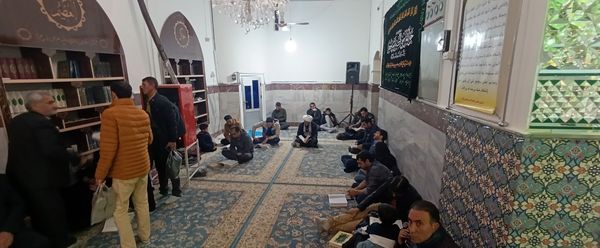مراسم احیای شب نوزدهم رمضان در امام زاده سید عباس شهرستان بجنورد استان خراسان شمالی