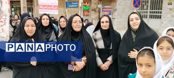 راهپیمایی روز13 آبان در شهر کلات برگزار شد