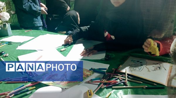 موکب  فرهنگی کودکان در شهرستان کاشمر 