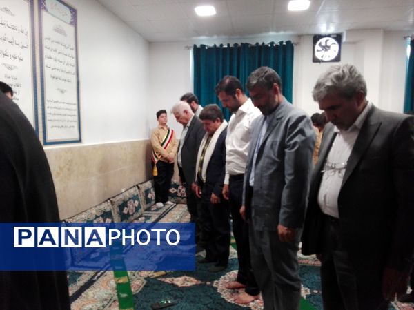 آئین بازگشایی مدارس در شهرستان گلبهار