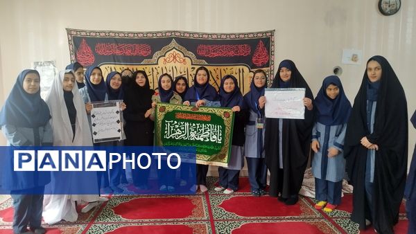 سلسله جلسات تبیین حدیث شریف کساء در دبیرستان شاهد تکتم ناحیه ۳