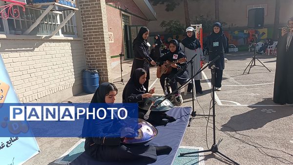 افتتاحیه طرح آهن یاری در دبیرستان کوثر فرهنگیان