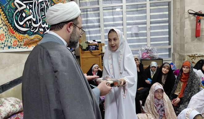 روایت دانش‌آموز خبرنگار پانا از روز دوم اعتکاف 