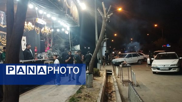 برپایی موکب ساقی عطشان بمناسبت شب قدر در خلیل آباد