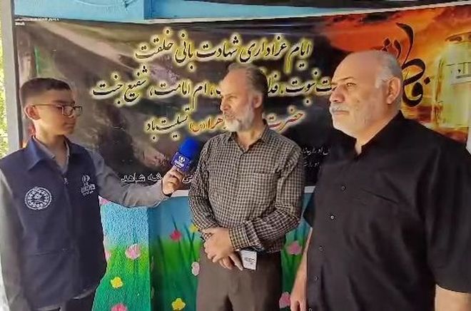 دبیرستان اندیشه شاهد، سوگوار غربت سامرا