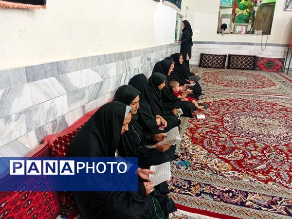 مراسم شام غریبان حضرت رقیه(س) در روستای عارف آباد