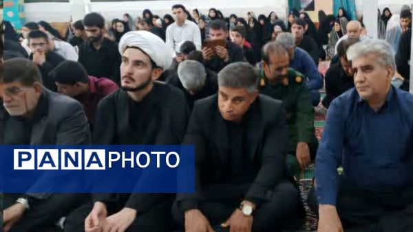 آیین عزاداری دو یادگار نبوت و امامت در زاغه 