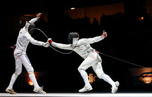 شمشیربازان ایران برای شکار طلای ریاض شمشیر از رو کشیدند