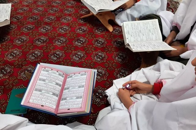 دومین روز از اعتکاف دانش‌آموزی در مسجد امام حسن شهرستان گالیکش