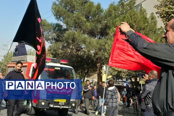 برگزاری آیین سوگواری شهادت حضرت زهرا(س) در رباط‌کریم