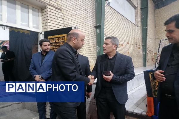 فرهنگیان آموزش و پرورش ناحیه سه در سوگ امام هشتم